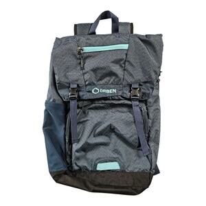 Orben LoneStar TEAL BLUE Padded Backpack With Laptop Sleeve Hiking Camping